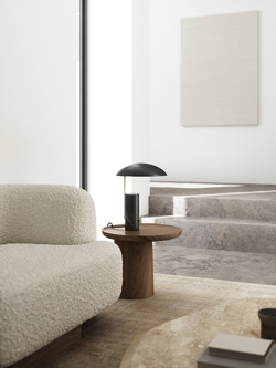 Mademoiselles lampa stołowa, czarna